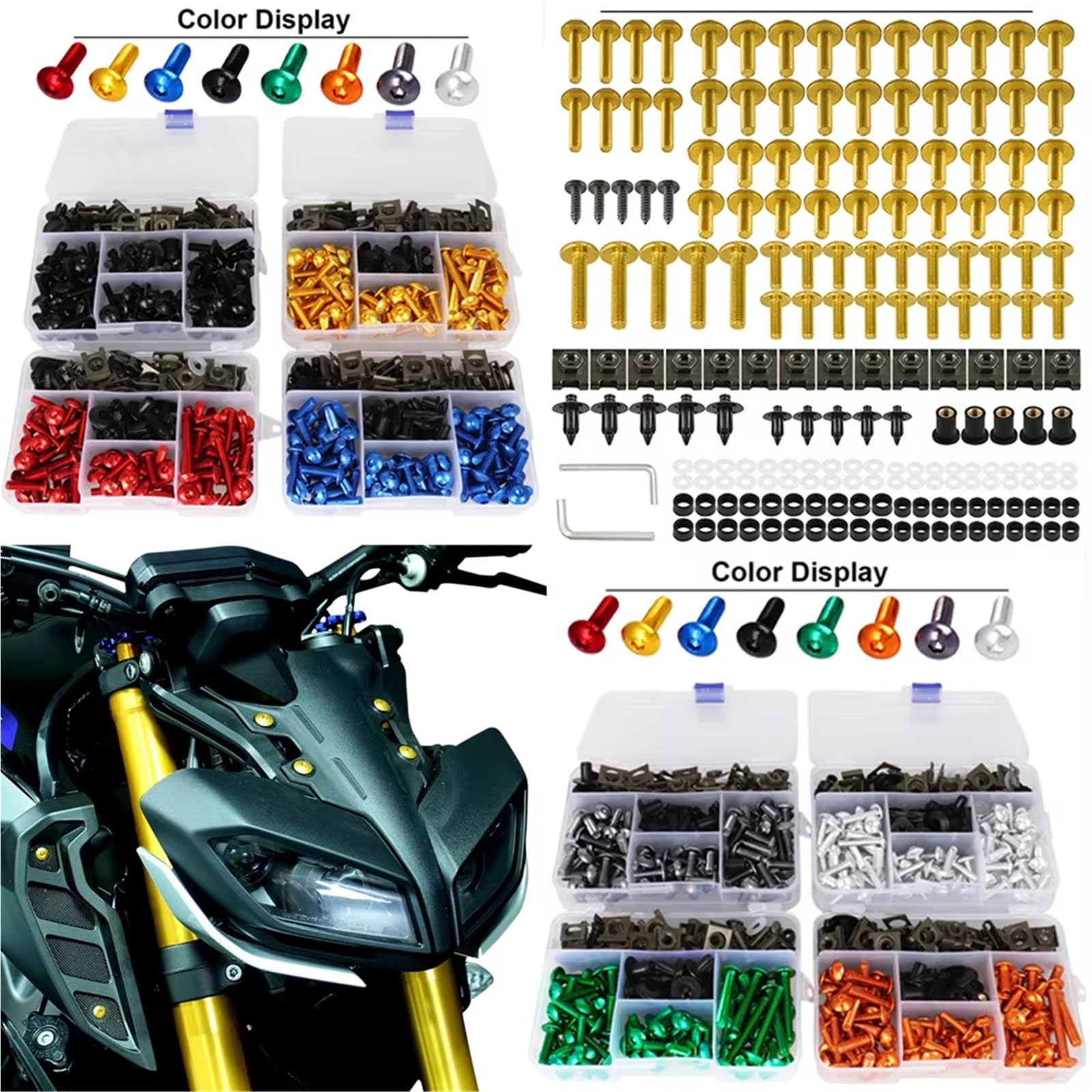 Motorrad-Verkleidungskörper-Schrauben-Set Für Für ZX14R