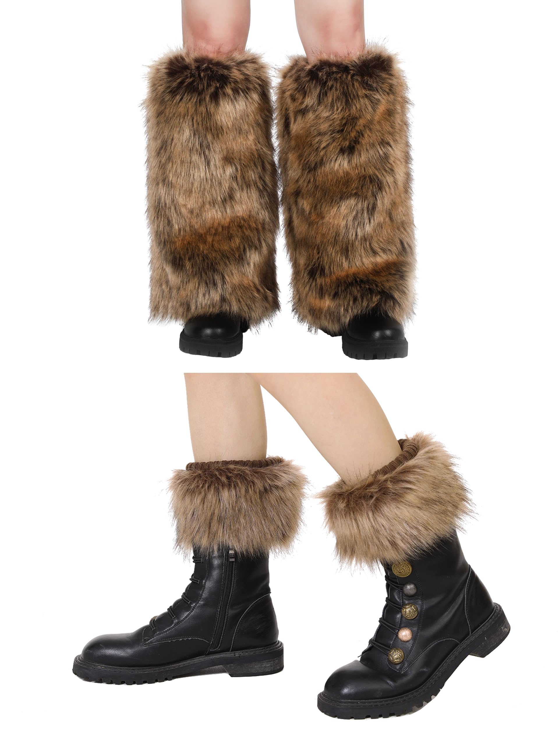 Kaja Faux Fur Leg Warmer
