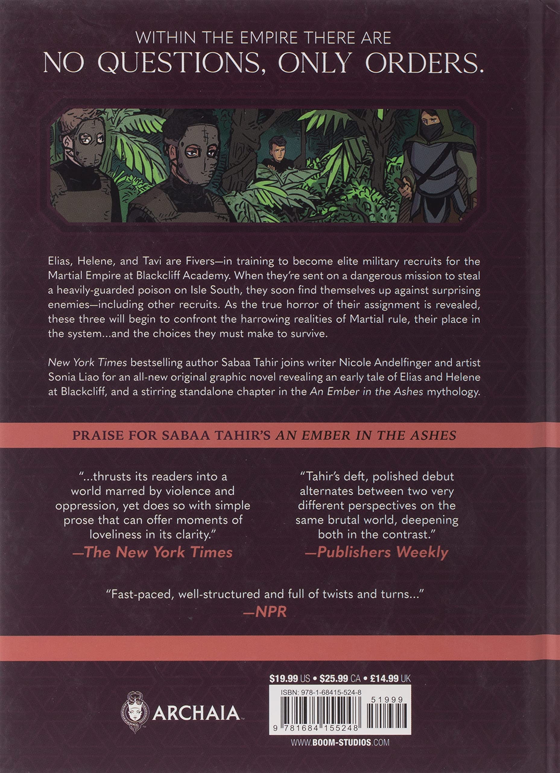 A Thief Among the Trees: An Ember in the Ashes Graphic Novel (EMBER IN THE ASHES OGN HC)