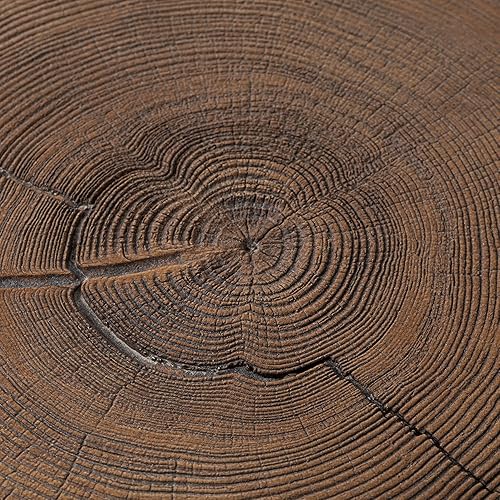 Miniatura 8 de SUNBURY Mesa auxiliar para interiores y exteriores, mesas auxiliares de 14 pulgadas de ancho para patio, mesa auxiliar decorativa, taburete de