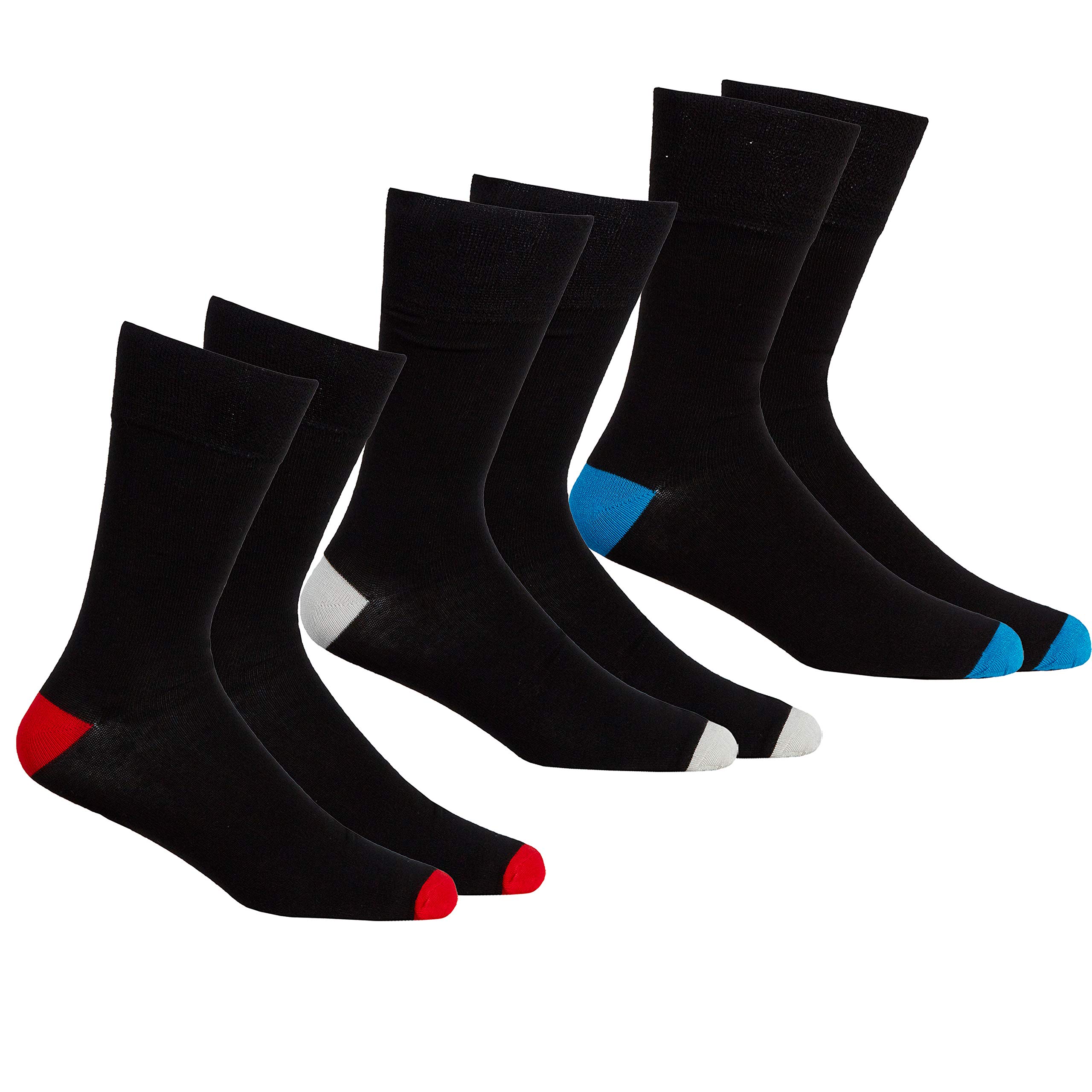 Metzuyan Men Bamboo Socks Vegan Diabetic Organic Cotton 6-11
