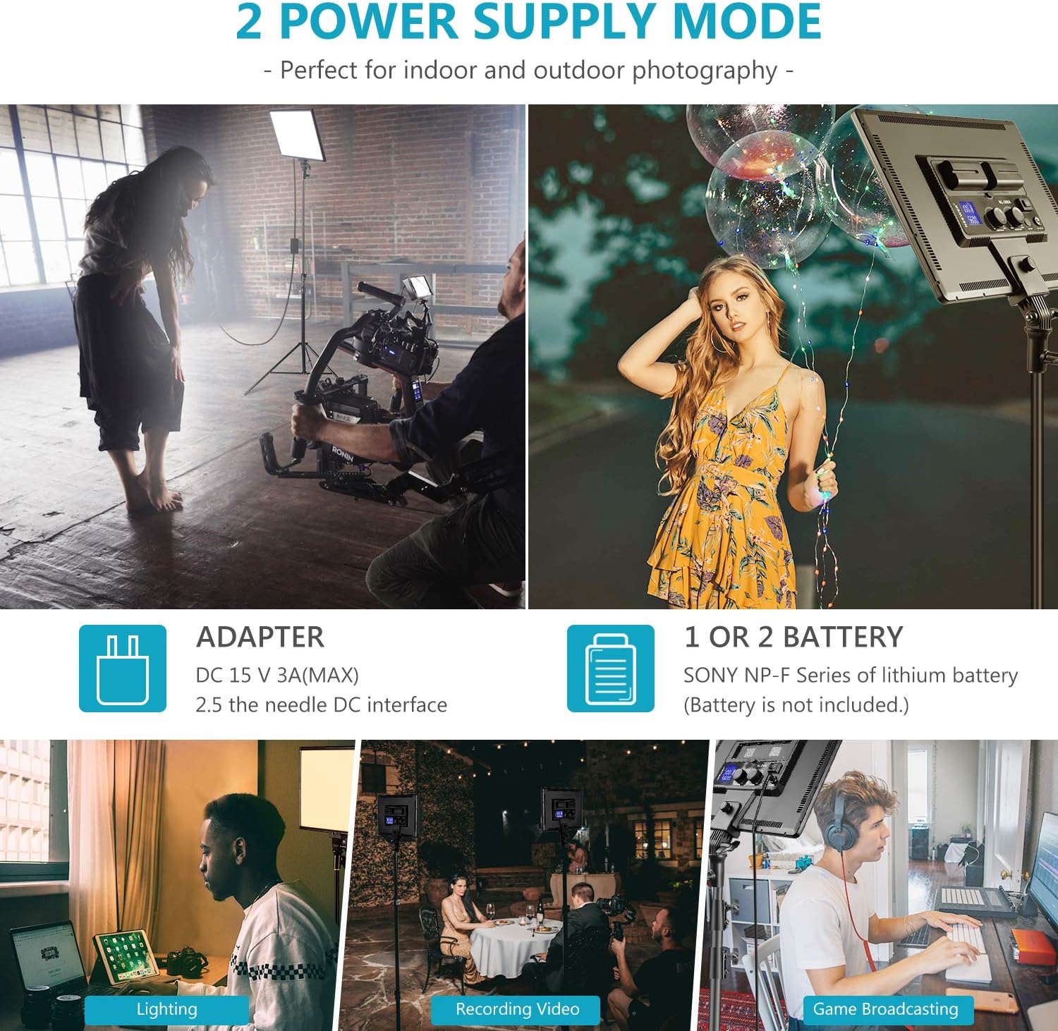 Flаѕh Sаlе Buу 1 gеt 1 Neewer Ultra-Slim LED Video Light, 40W 1100LM 3200K-5600K CRI95+ Dimmable Bi-Color 18 Soft Light Panel with LCD Display for Live Streaming/YouTube Video/Photography/Zoom Meeting(Battery Not Included) Uр Tо 40% оƒƒ Neewer Ultra-Slim LED Video Light, 40W 1100LM 3200K-5600K CRI95+ Dimmable Bi-Color 18 Soft Light Panel with LCD Display for Live Streaming/YouTube Video/Photography/Zoom Meeting(Battery Not Included)