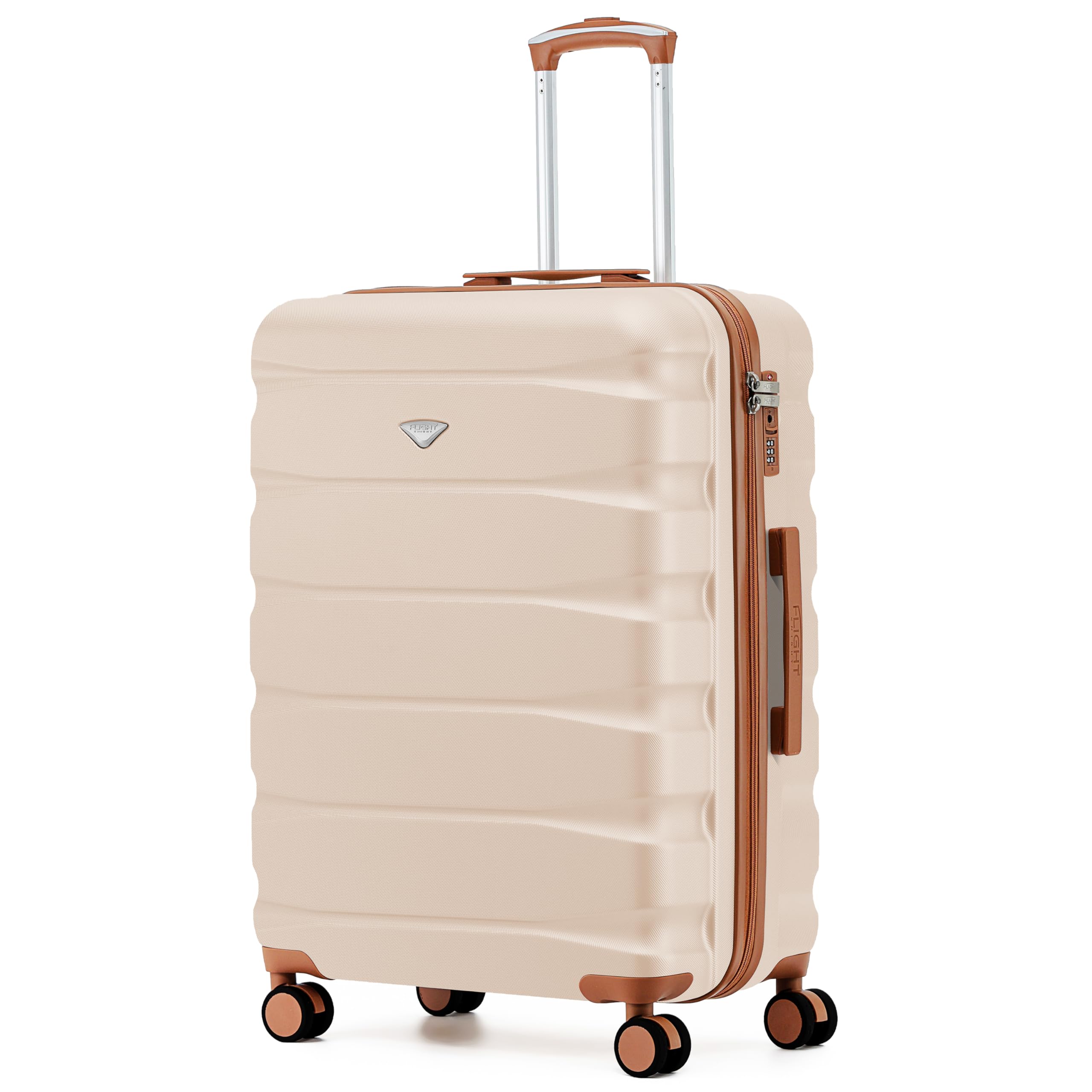 Flight Knight Underseat Cabin Suitcase 45x36x20cm | Free Hand Luggage for EasyJet & Wizz Air | Lightweight ABS Hard Shell with 8 Silent-Glide Spinner Wheels | Max Space Travel Bag — view 124