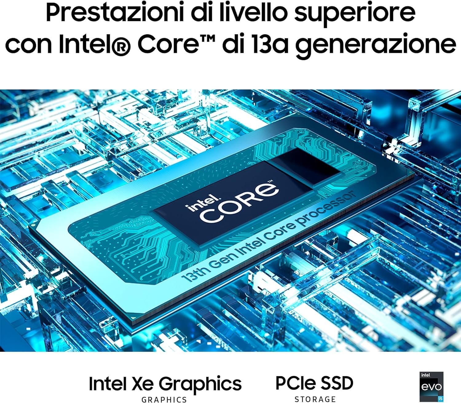 Samsung Galaxy Book3 360 Laptop, 13.3" Super AMOLED, S Pen, Intel EVO, Intel Core i7-1340P 13th gen, 16GB RAM, 512GB SSD, Windows 11 Home, Graphite [Versione italiana]