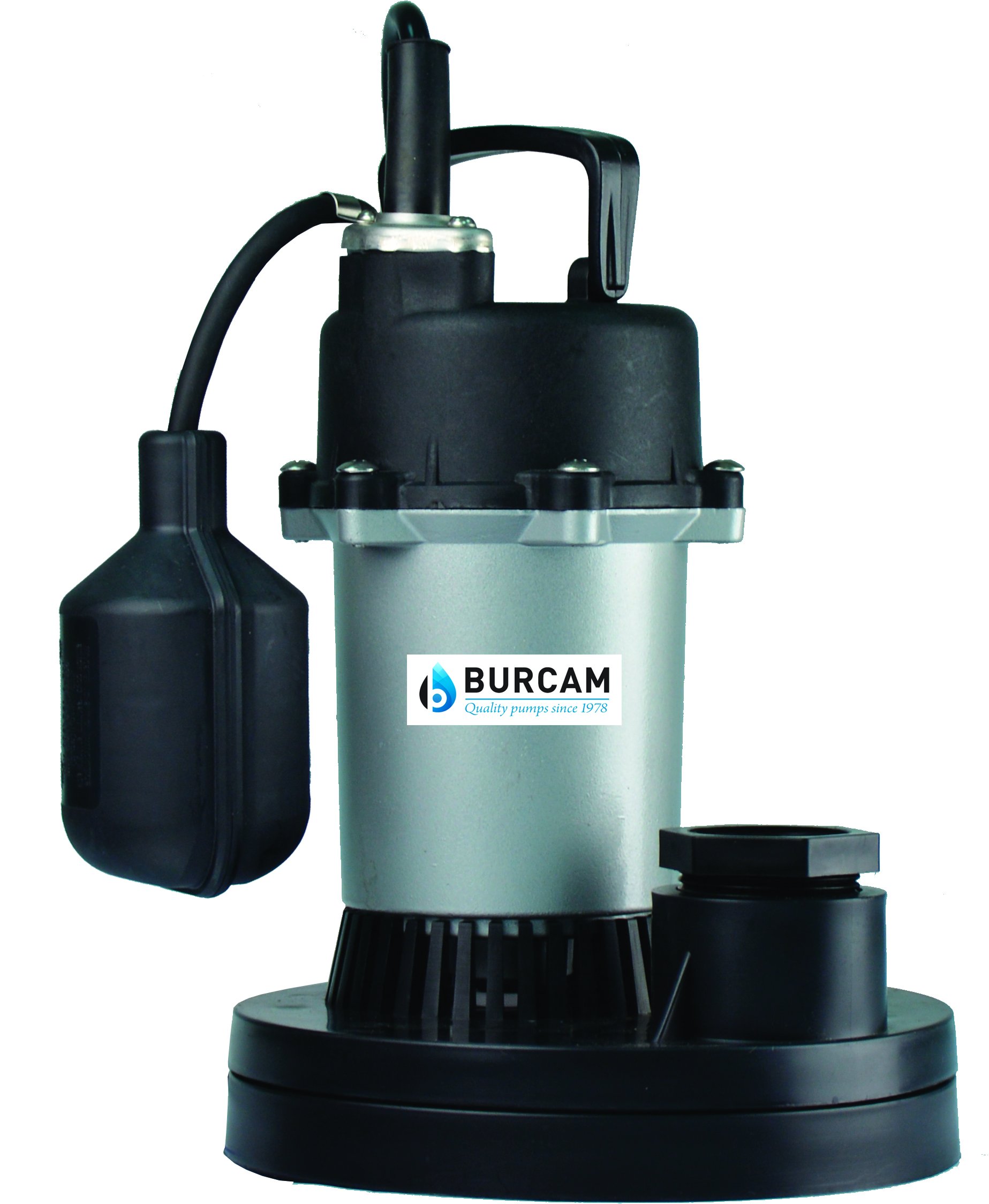 BURCAM 300500Z 1/3HP Submersible Sump Pump Zinc Series