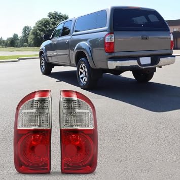 For 2000-2004 Toyota Tundra 4 Door /2005-2006 Toyota Tundra 4 Door /2001-2006 Toyota Tundra 1 Pair Halogen Rear Tail Lights Brake Lamps