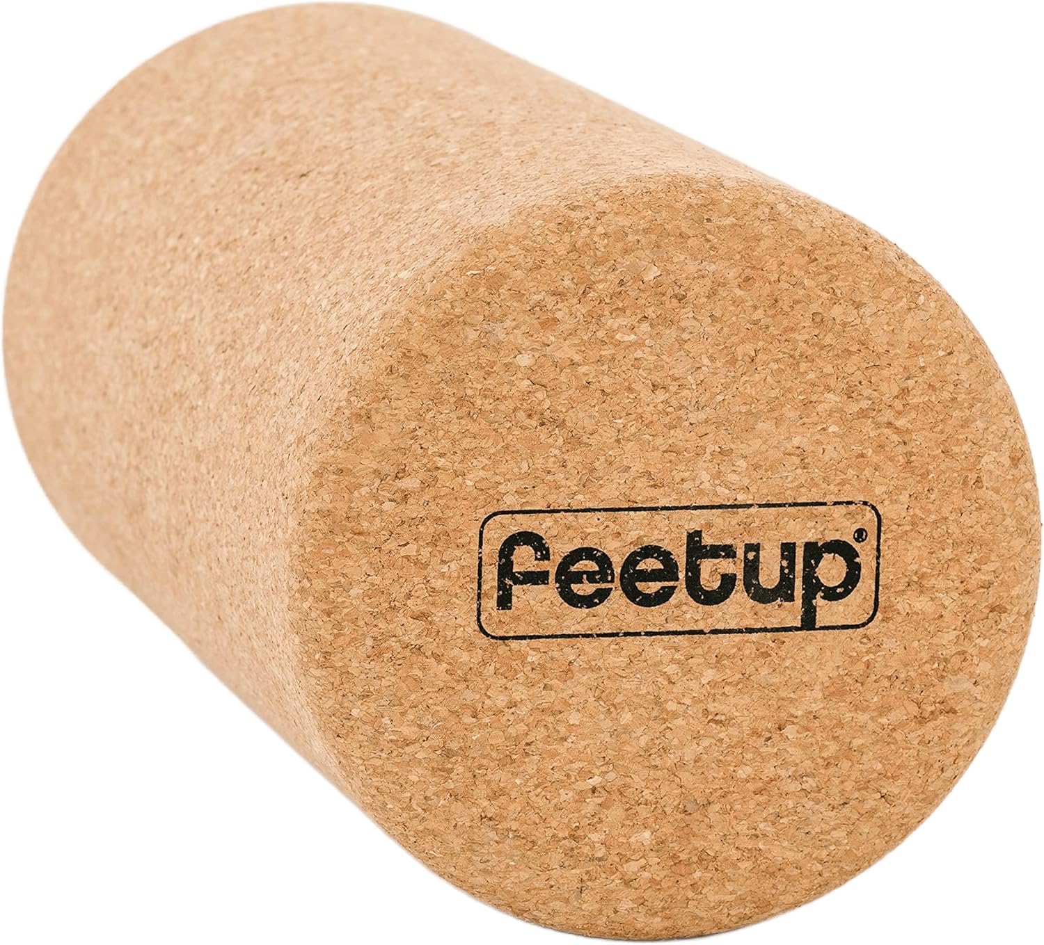 FeetUp - Cork Back Roller, Eco-Friendly No Foam, Massage Roller for Neck, Back & Legs, Deep-Tissue Massage, Tension Release, Trigger Points, Muscle Knots & Yoga Therapy (Extra Large)
