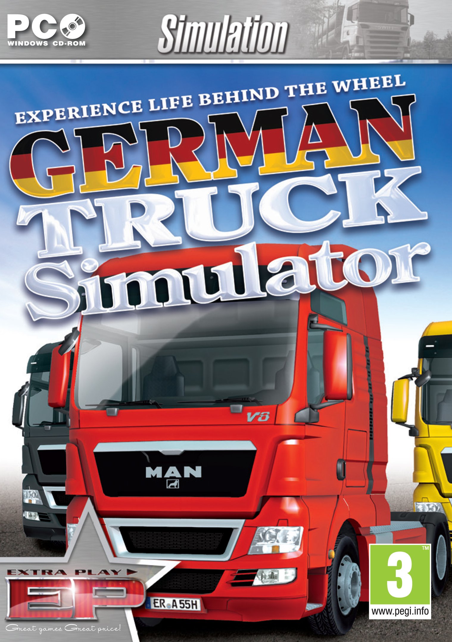German Truck Simulator - PC (German) : Amazon.com.au: Toys & Games