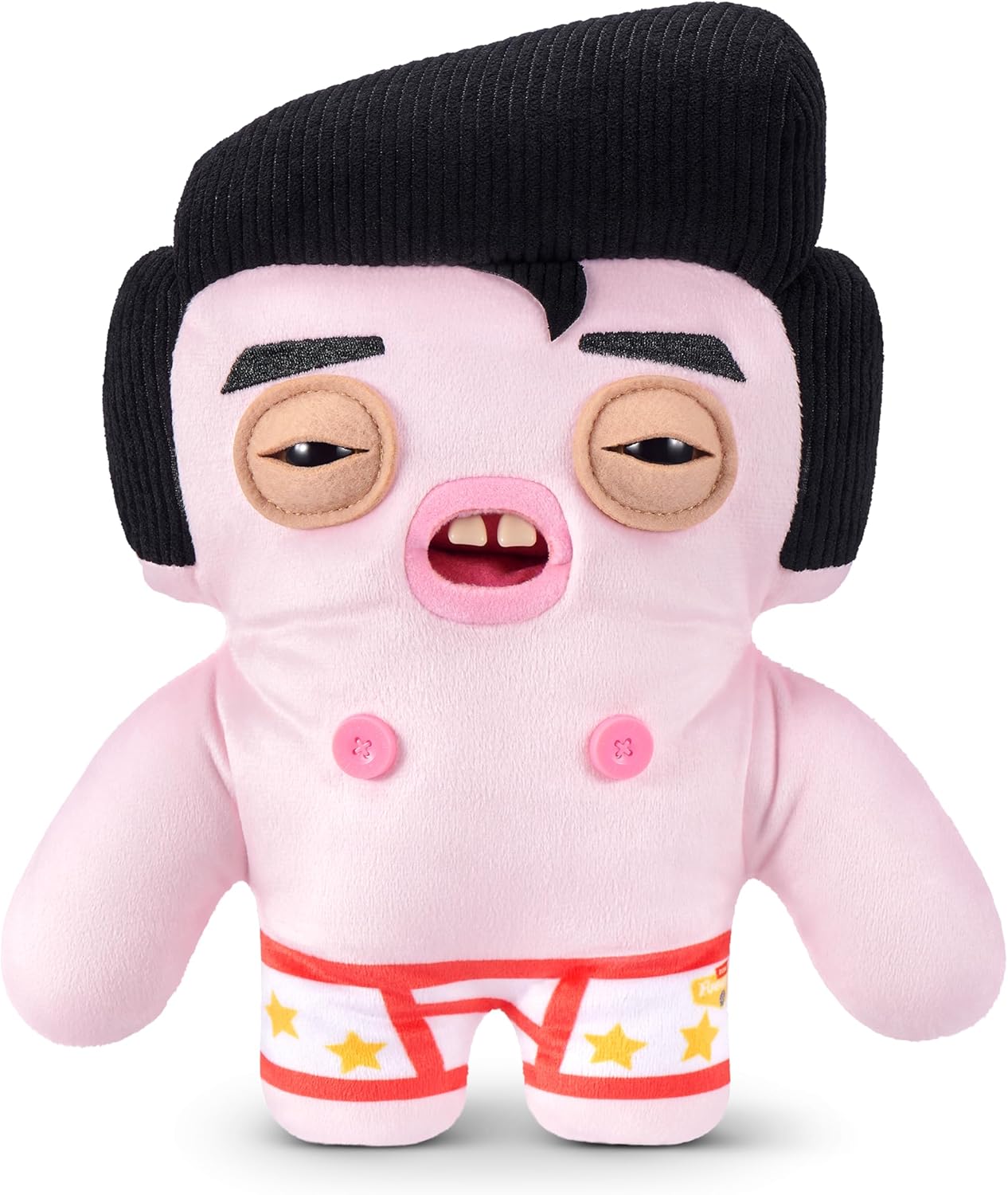 Fuggler Fugg Stars 9-Inch Plush Toy (Fleeting Fartlet) by ZURU – Funny Ugly Monster Stuffed Animal with Human-Like Teeth, Collectible Plush for Kids, Tweens, Teens, Adults & Plush Fans