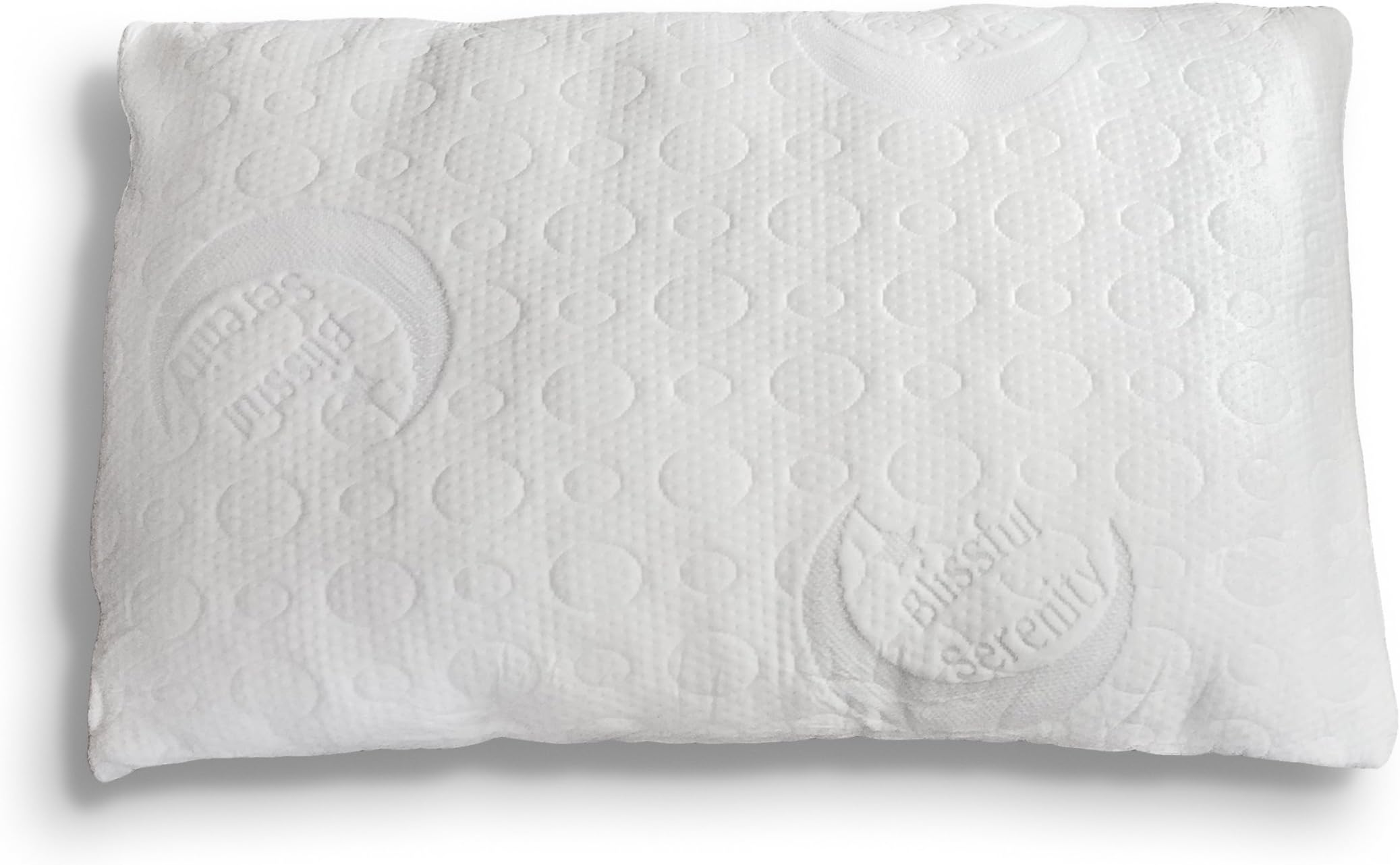 Bamboo Alternative Down Pillow - Adjustable Custom Fit to You - Soft Hypoallergenic Polyester - Memory Foam Liner - Machine Washable - Removable Cooling Cover