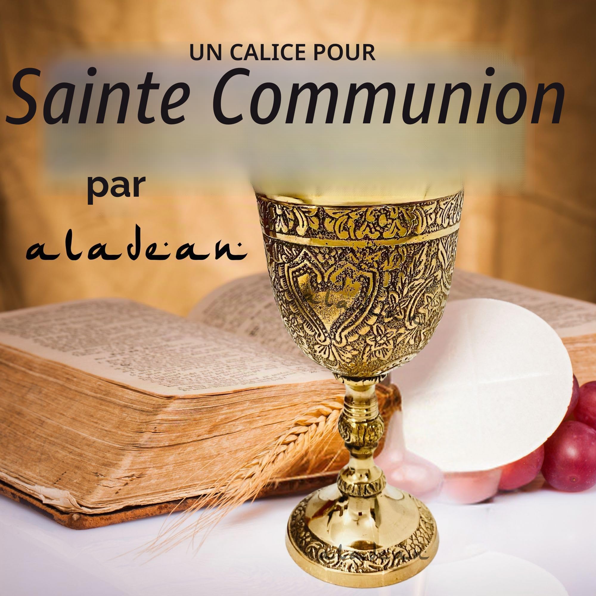 ALADEAN Verre à calice vintage | 1 tasse à vin royal du roi Arthur – Cadeau médiéval Renaissance pour communion et Noël (calice romain)