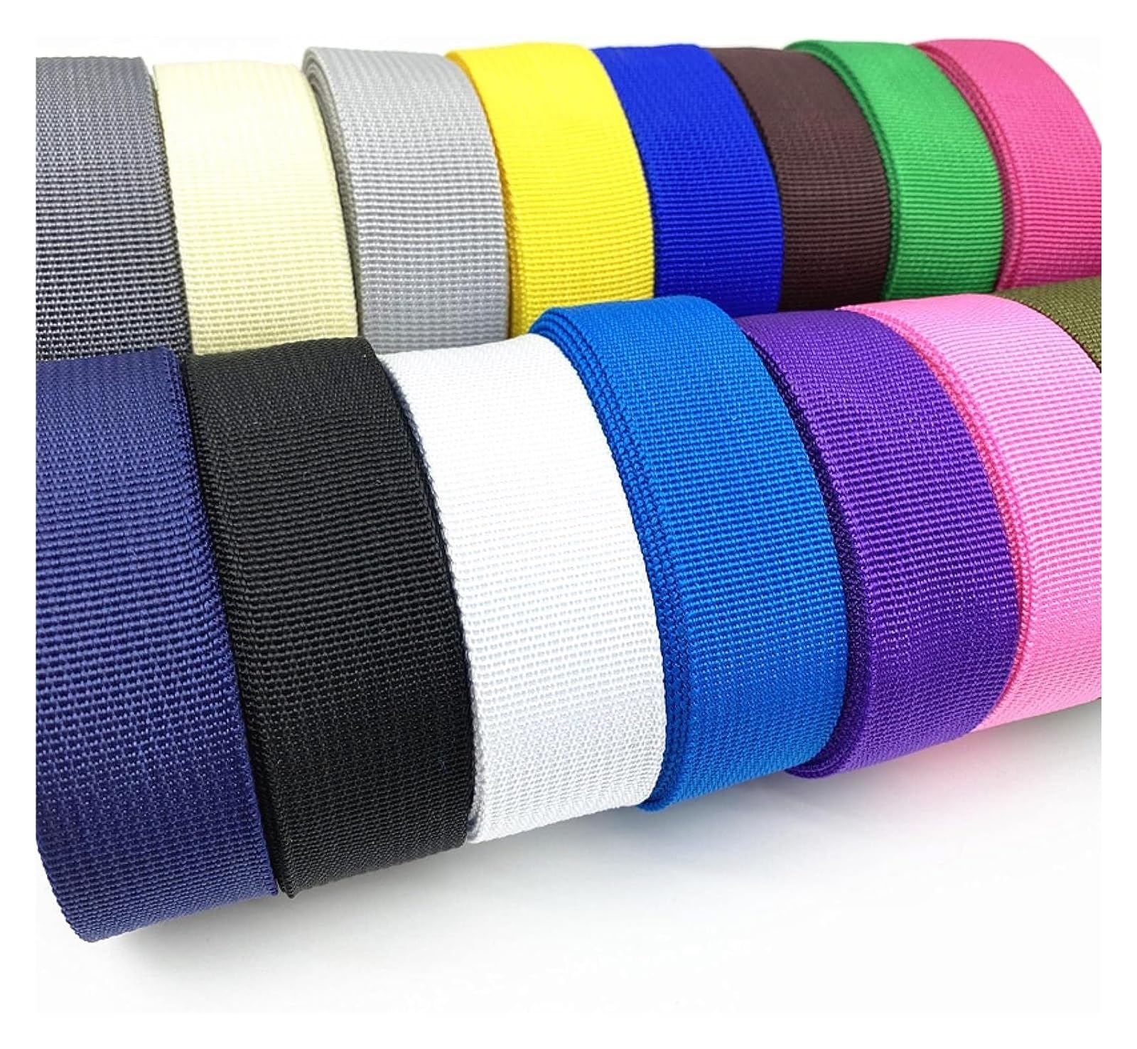 Lint, Biaisband, katoenen tape, polypropyleen riem 25 mm 38 mm 50 mm breed for rugzak/rugzakken, bagage/vrachtband (Kleur: Blu, Maat: 50MM x 10Yards) ( Color : Oranje, Size : 38MM x 10Yards Lint, Biaisband, katoenen tape, polypropyleen riem 25 mm 38 mm 50 mm breed for rugzak/rugzakken, bagage/vrachtband (Kleur: Blu, Maat: 50MM x 10Yards) ( Color : Oranje, Size : 38MM x 10Yards