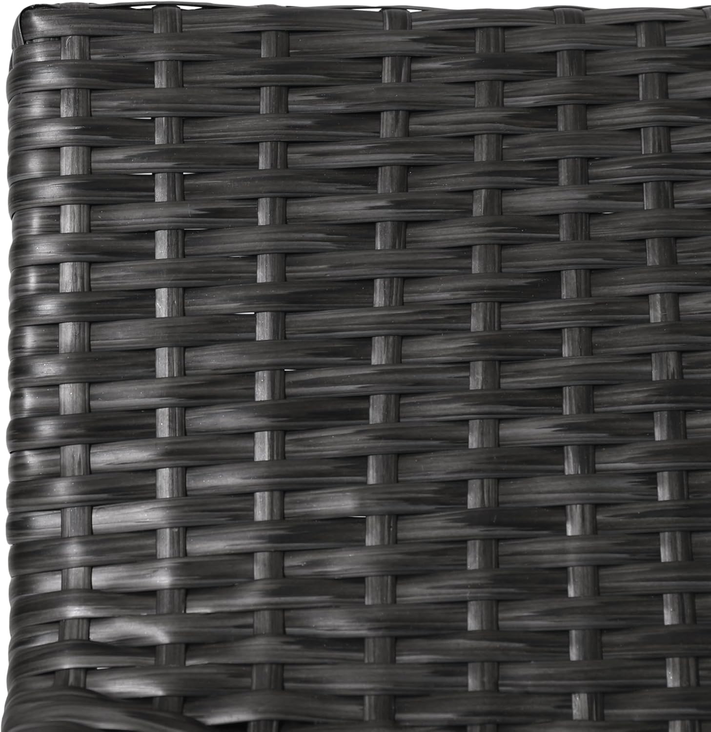 Christopher Knight Home La Brea Outdoor Acacia Wood & Wicker Barstools (Set of 2), Gray