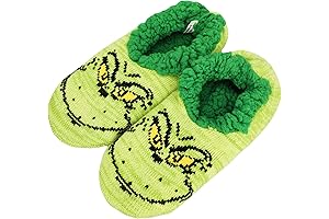 Cozy Grinch Slippers: The Perfect Grinchy Comfort