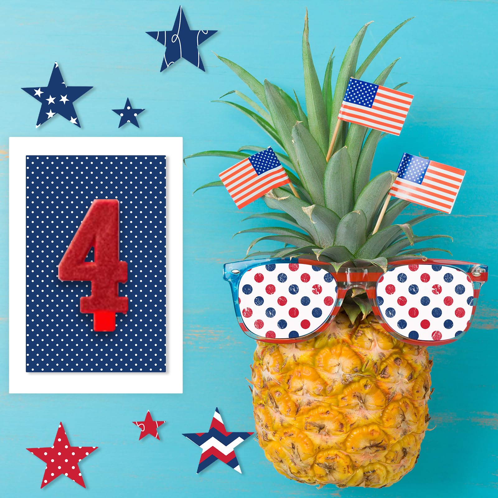 Lot de 24 feuilles de papier pour scrapbooking patriotique, 30,5 x 30,5 cm, motifs rouge/blanc/bleu (rétro, 30,5 x 30,5 cm)