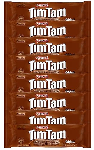 Tim Tam Cookies Arnotts (paquete de 8) galletas de chocolate originales australianas Vendido por FrezcoBevUsa.com