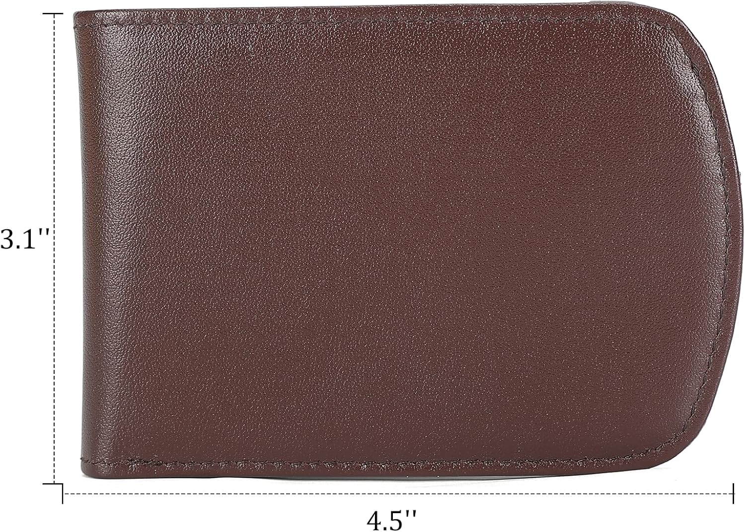 Polare Slim Curve Front Pocket RFID Blocking Italian Real Leather Bifold Wallet for Men - Image 5
