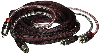 Cerwin Vega CRS12 2 Channel, RCA Cable, 12ft. Dual Molded Ends