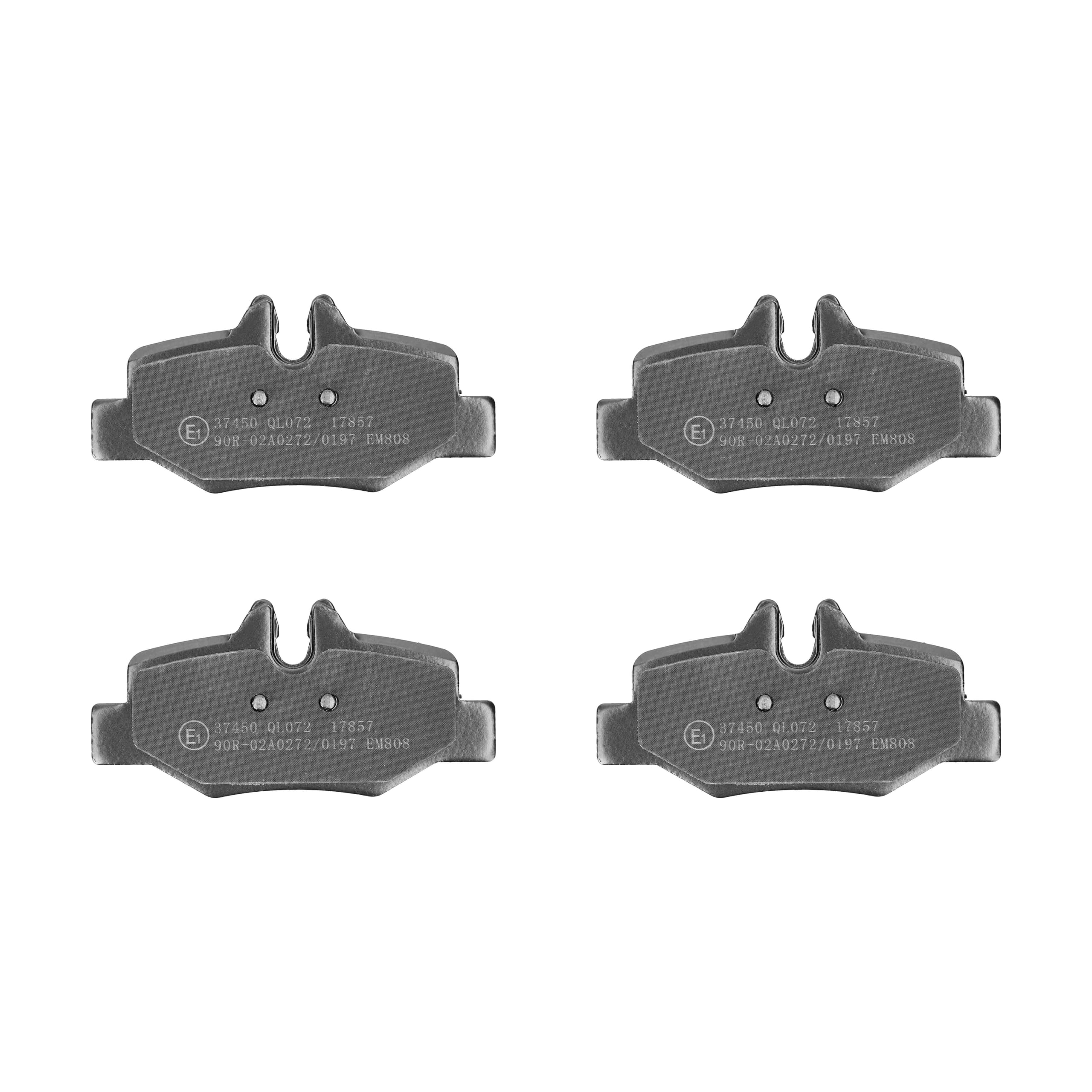 F.BECKER_LINE BREMSSCHEIBEN Ø296MM + BREMSBELÄGE HINTEN FÜR MERCEDES-BENZ VITO
