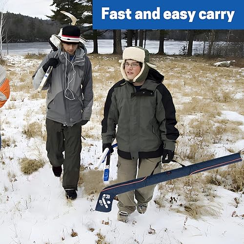 Miniatura 5 de VISEMAN Bolsa de palo de hockey, bolsa de palo de hockey sobre campo, bolsa de equipo de hockey, accesorios de palo de hockey al aire libre