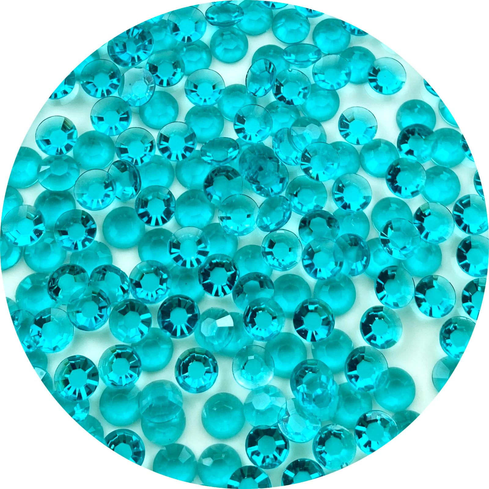 5000 PCS 4mm Flatback Resin Rhinestone Round Transparent Jelly Color Rhinestones Non-Hotfix for DIY Mugs Tumblers Bottles Crafts Decoration Clothes