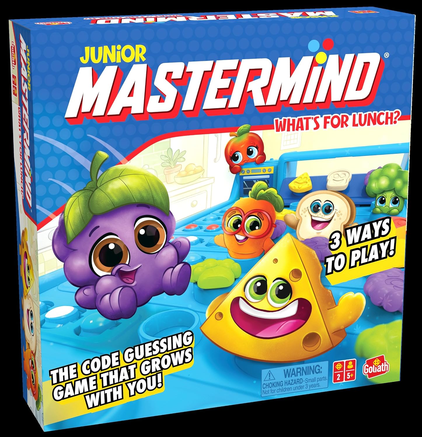 Goliath Mastermind Junior: What's for Lunch? Codebreaking Game image 5