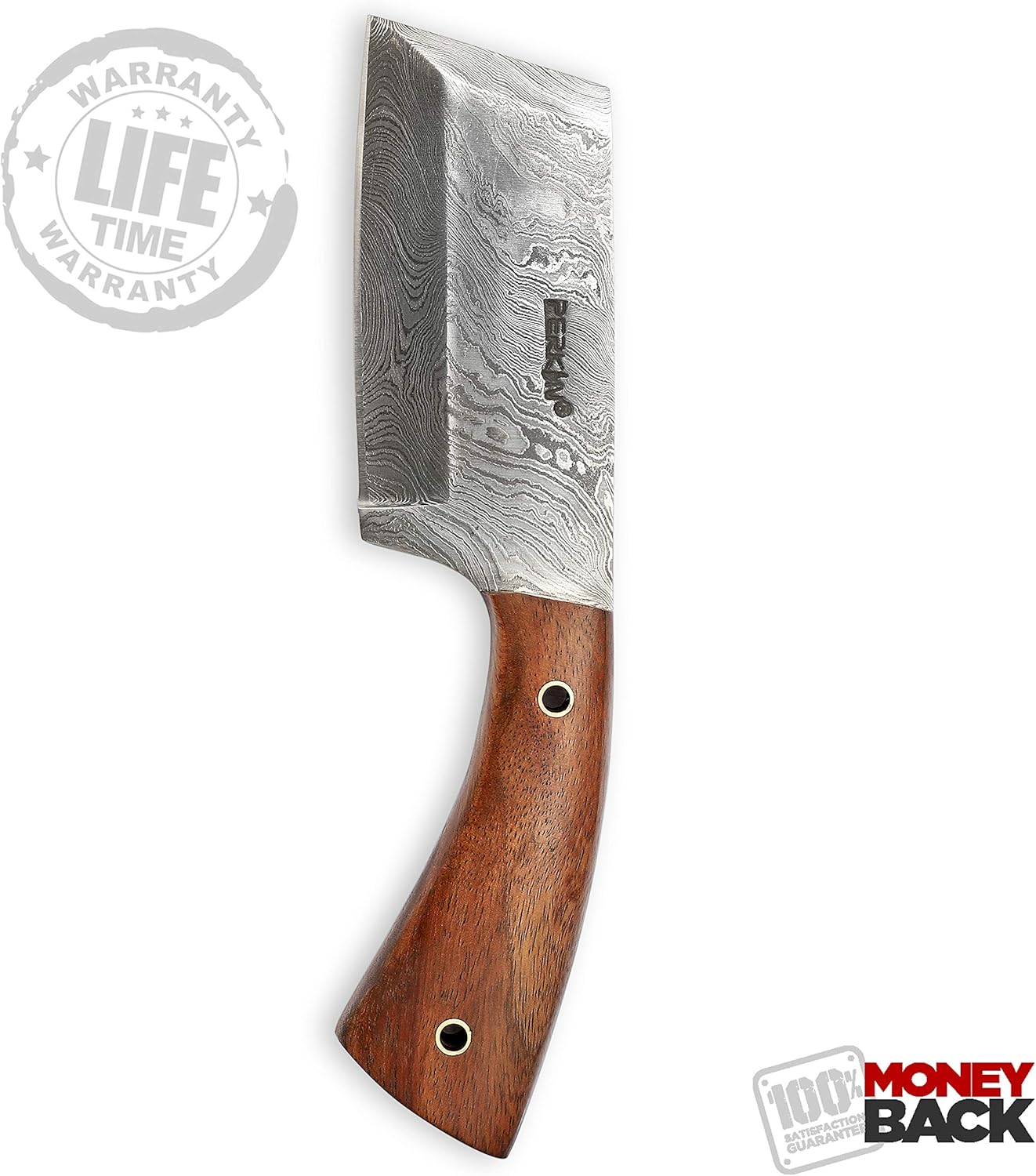 Damascus Steel Hunting Knife Damascus Chef Knife with Sheath