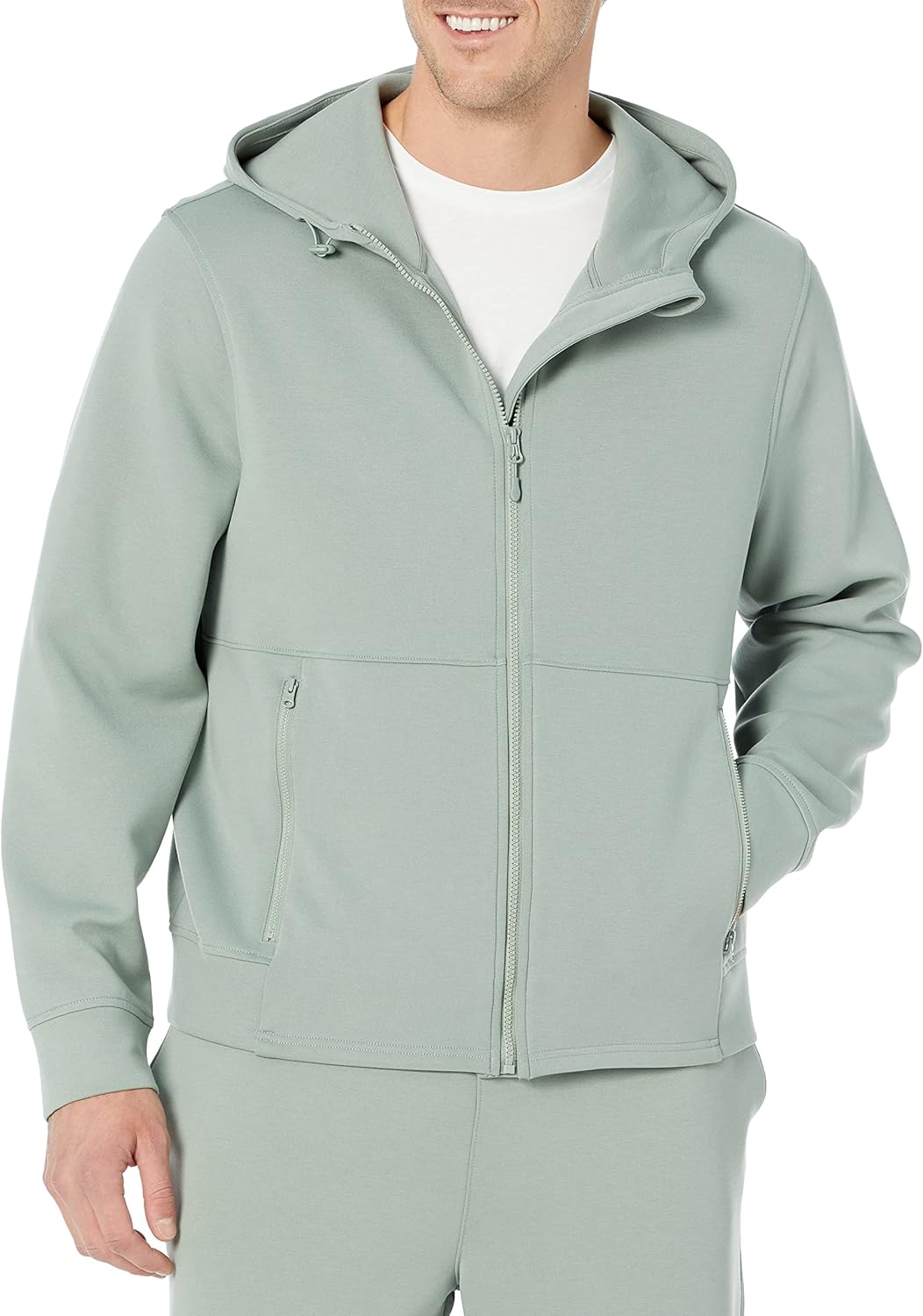 Amazon Essentials Men's Active Sweat Zip Through Hoodie (Available in Big & Tall) - Image 2
