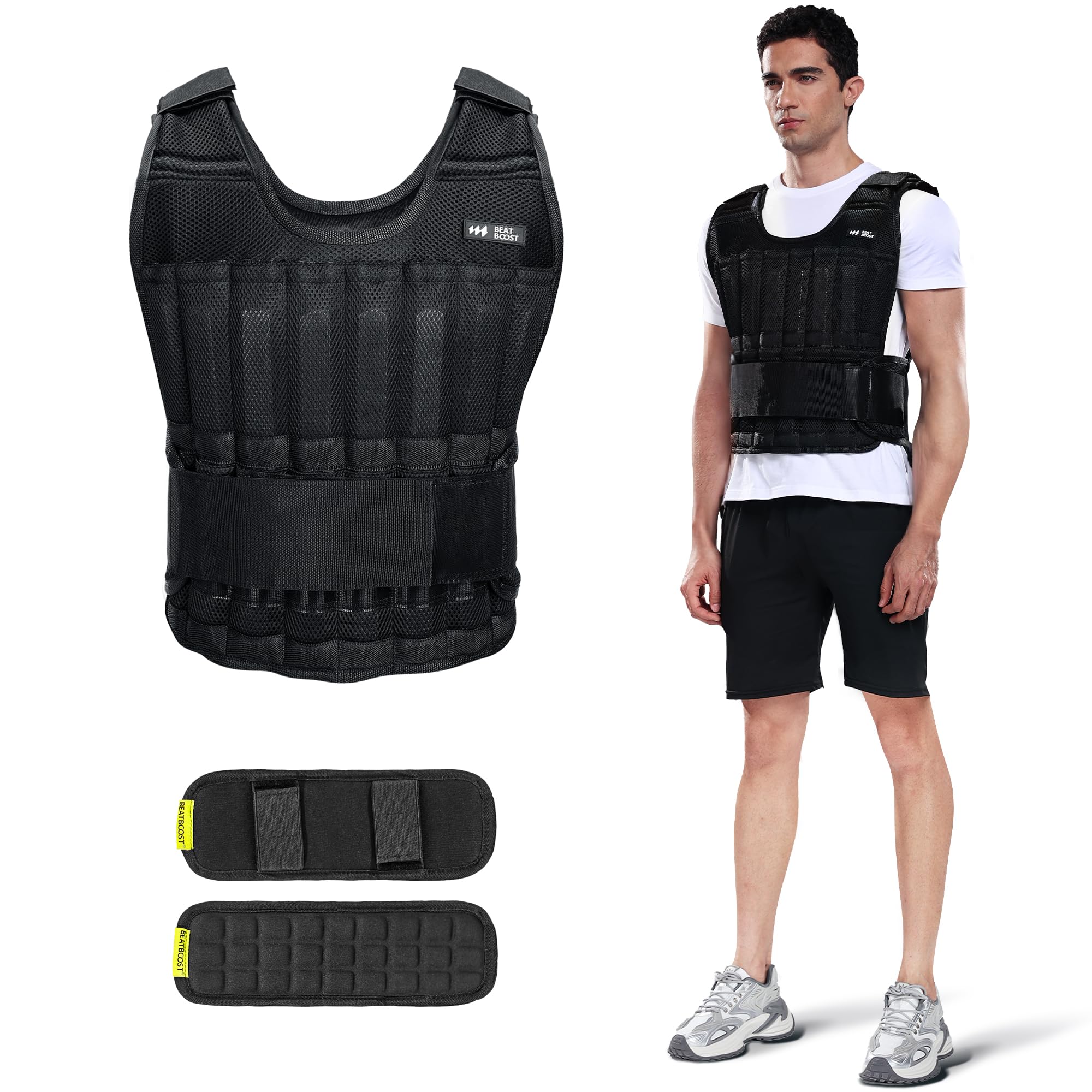 Workout Vest 50lbs Weight Vest Weighted Vest Men 20lb 30lb 40lb