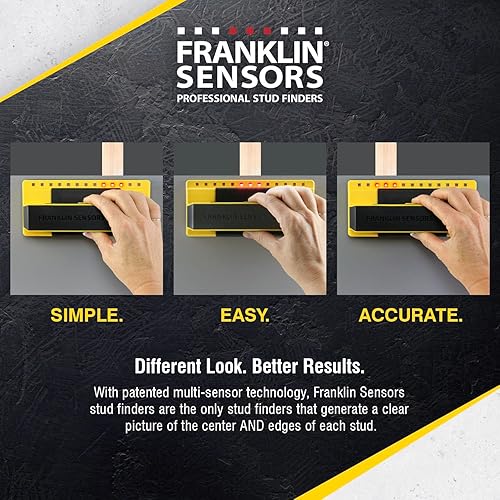Miniatura 3 de ProSensor 710 Franklin sensores ProSensor 710 sensor de precisión para encontrar clavos Amarillo