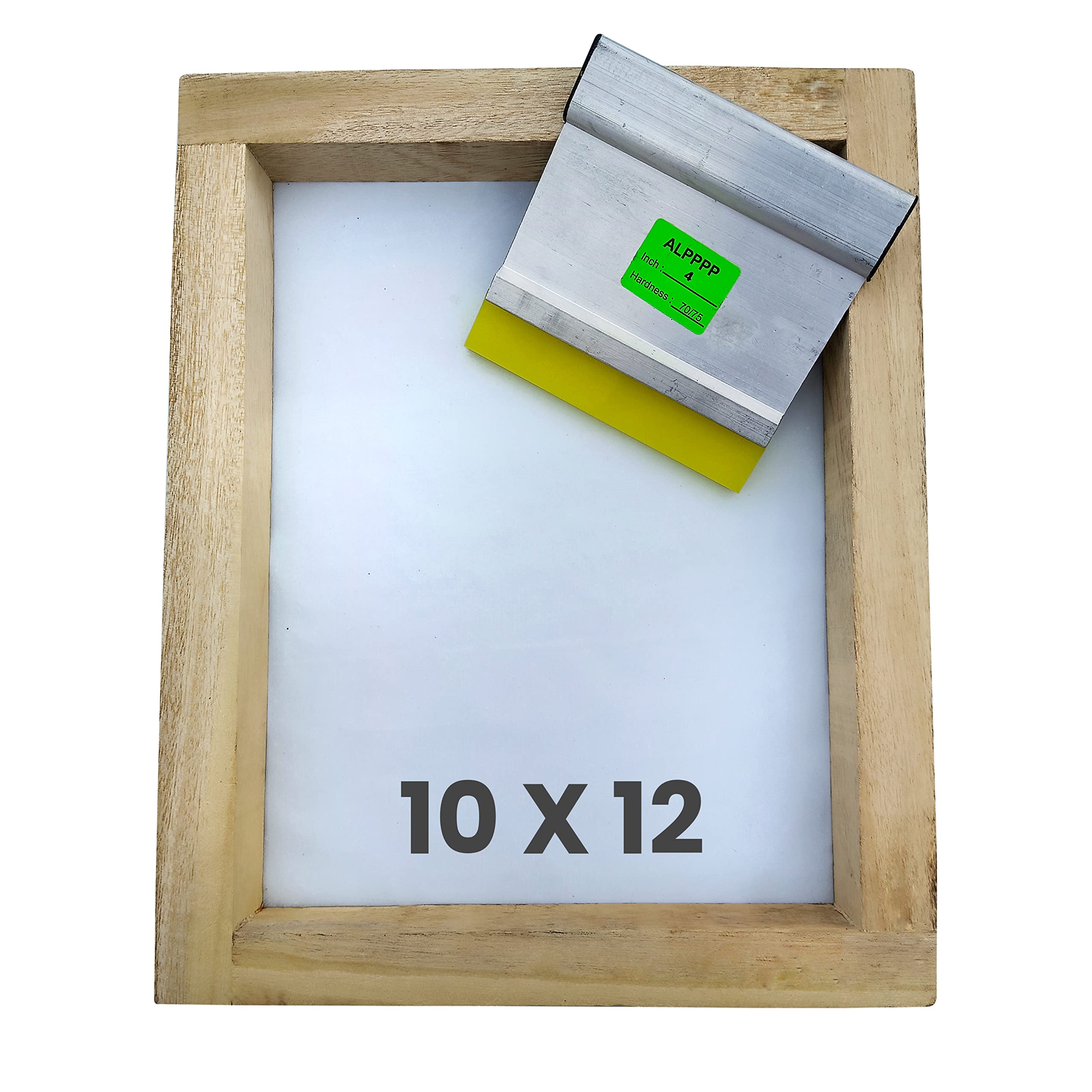 CMR Screen Printing Frame with Attached Mesh 10X12 Inch + 4 Inch Squeeze Blade (10X12+4" SQZE) (B0C2ZLP3P9) Amazon Price History, Amazon Price Tracker