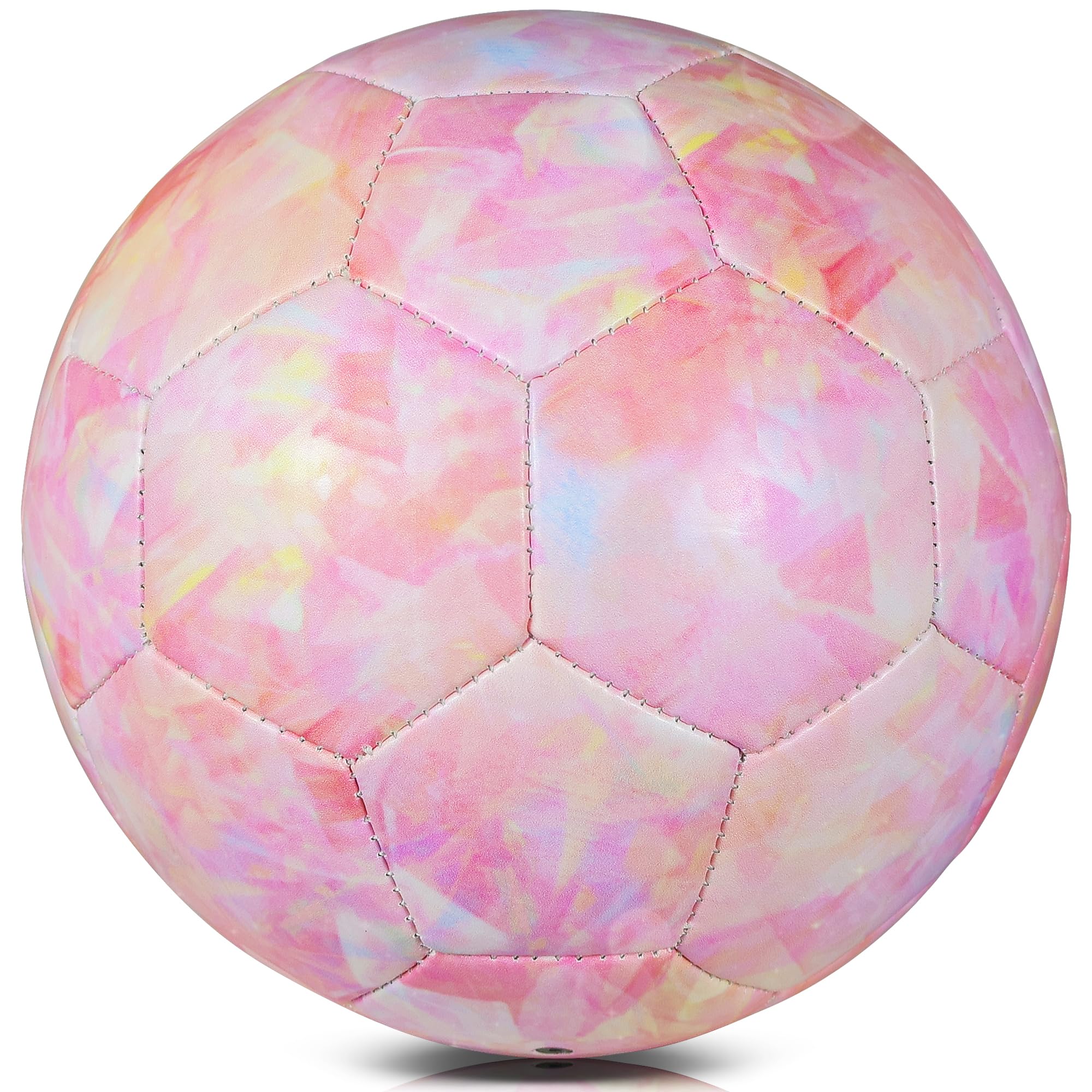 BYAOSUN Soccer Ball Size 3/Size 4 for Kids, Premium TPU Toddler Soccer Balls Interactive Indoor Outdoor Sports Toys for Kid Children Boys Girls