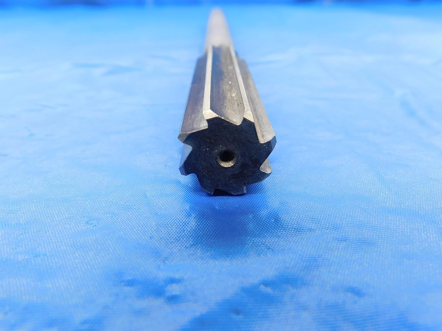 Yugoslavia .6702" O.D. HSS Chucking Reamer 0.569" Shank 8 Flute 9" OAL 17MM - AS0546BA2