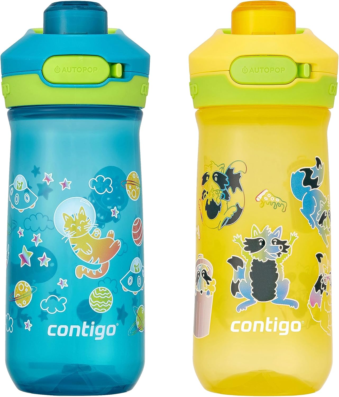 Contigo Jessie Kids Water Bottle with LeakProof Lid, 14oz