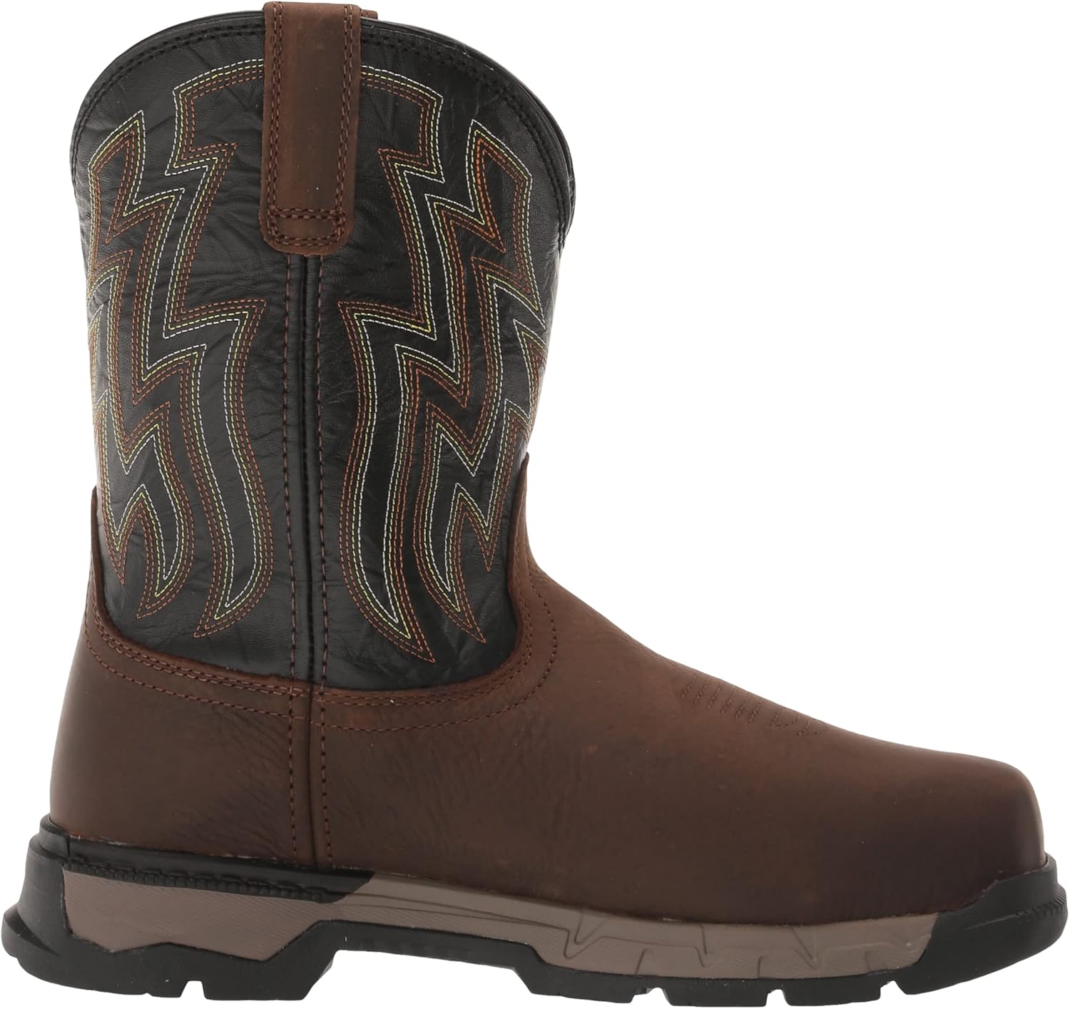 Ariat Rebar Flex Western Waterproof Composite Toe Work Boots – Men’s Square Toe Western Work Boot - Image 6