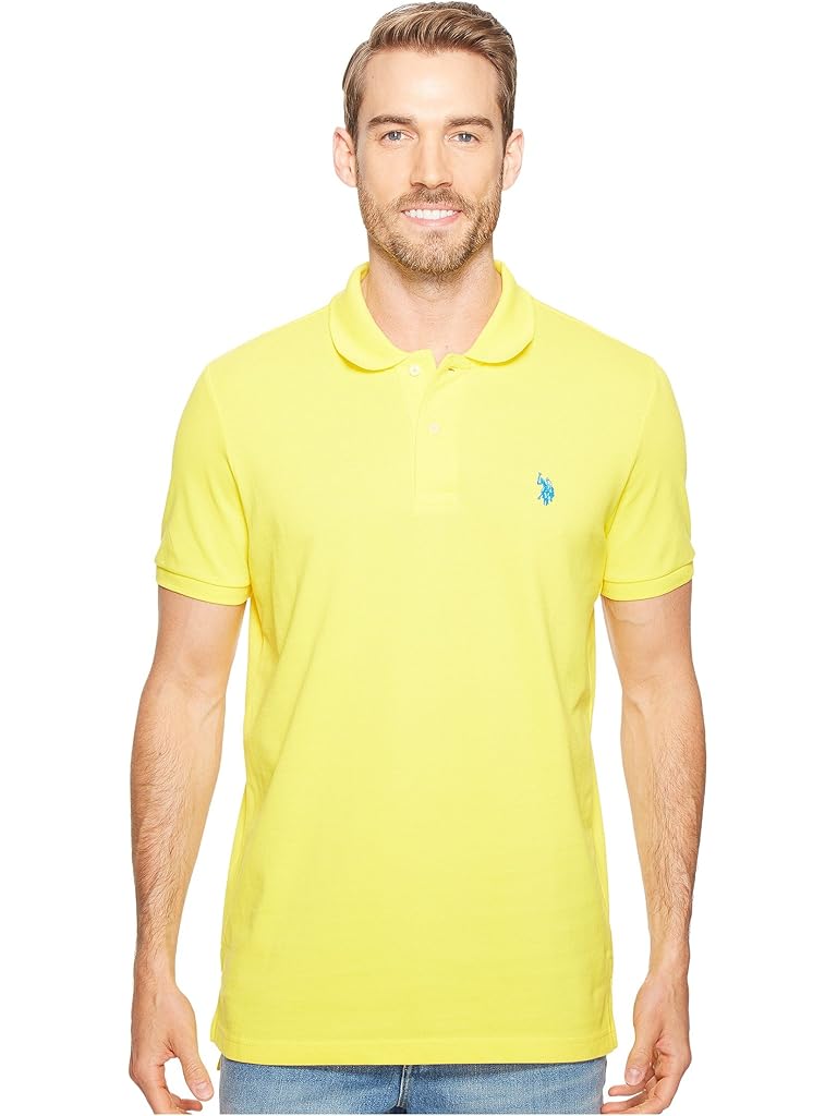 U.S. POLO ASSN. Solid Cotton Pique Polo with Small Pony