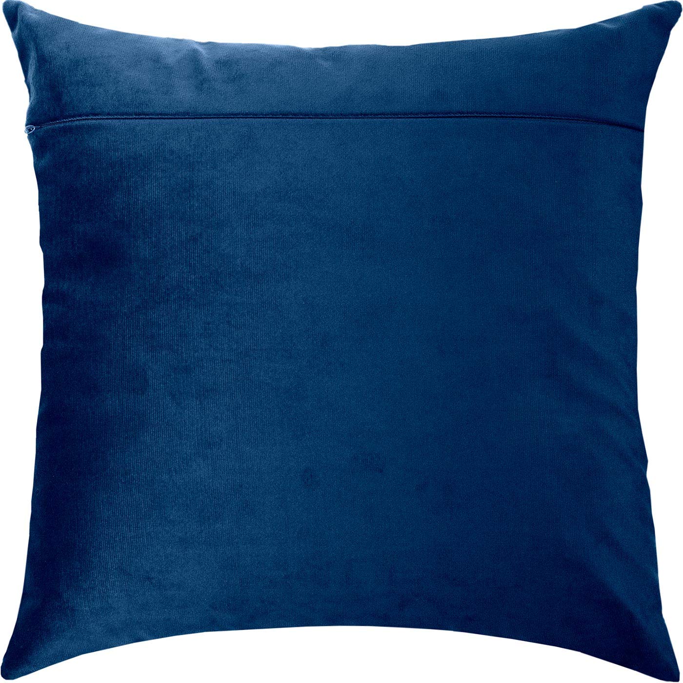 BrvskUltramarine. Velvet Backing for Throw Pillow Kits 16 × 16 inches (with Zipper) from Europe