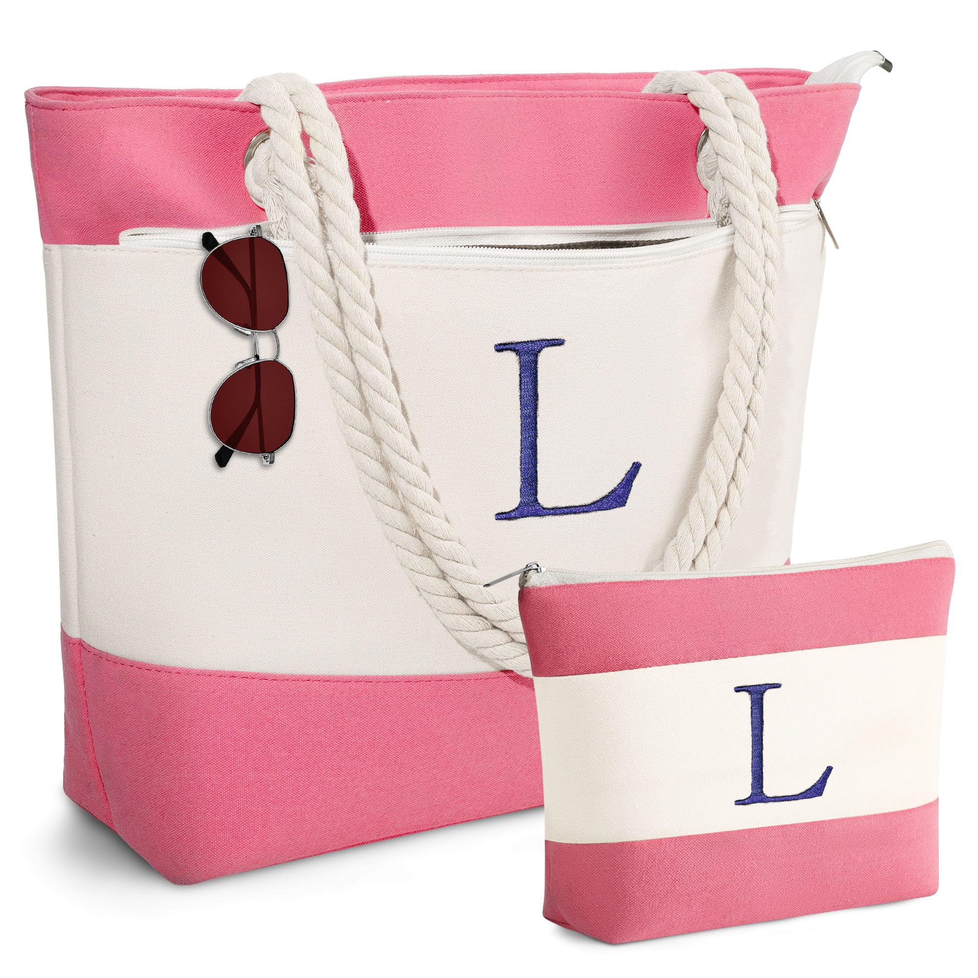 YOOLIFE Canvas Beach Tote