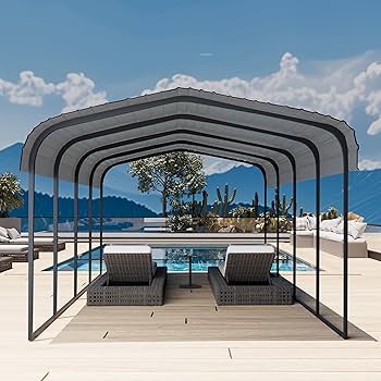 NATAL DESIGN - TSL CUB×NATAL DESIGN charcoal container 40' x 40' Dual Truss Container Shelter with Heavy Duty 21 oz PVC