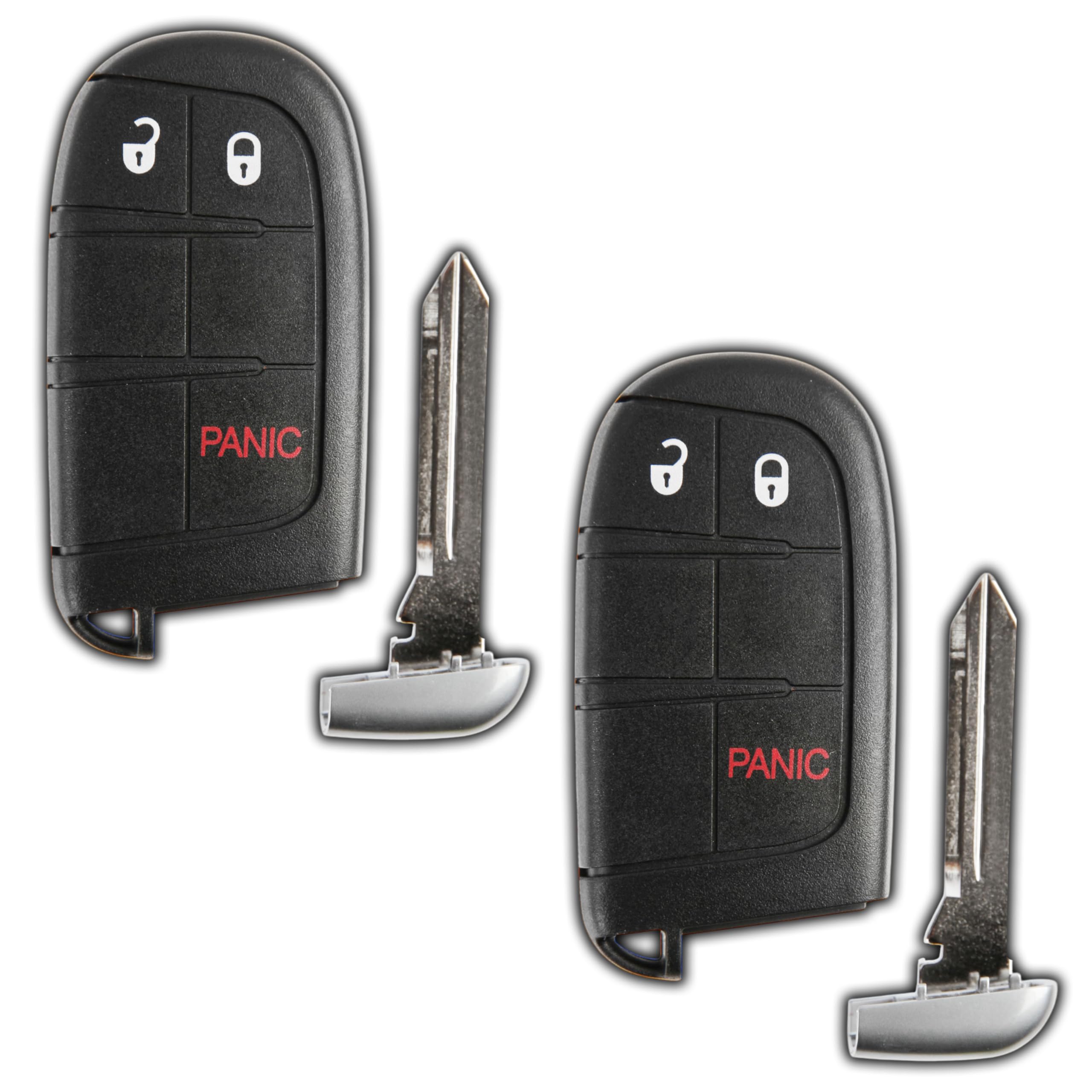 KeylessOption Key Fob 2 Pack