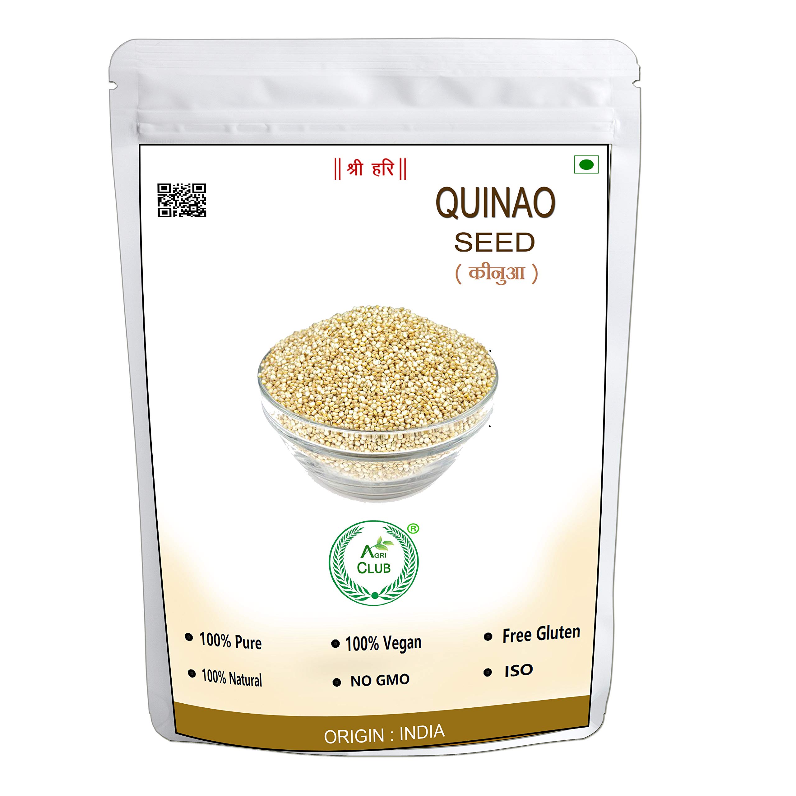 Quinoa Seeds 200gm | Diet Food | Cereal for Breakfast | Certified Gluten Free | Agri Club