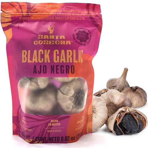 Aged Black Garlic Bulbs -100% Real and Whole Premium Quality