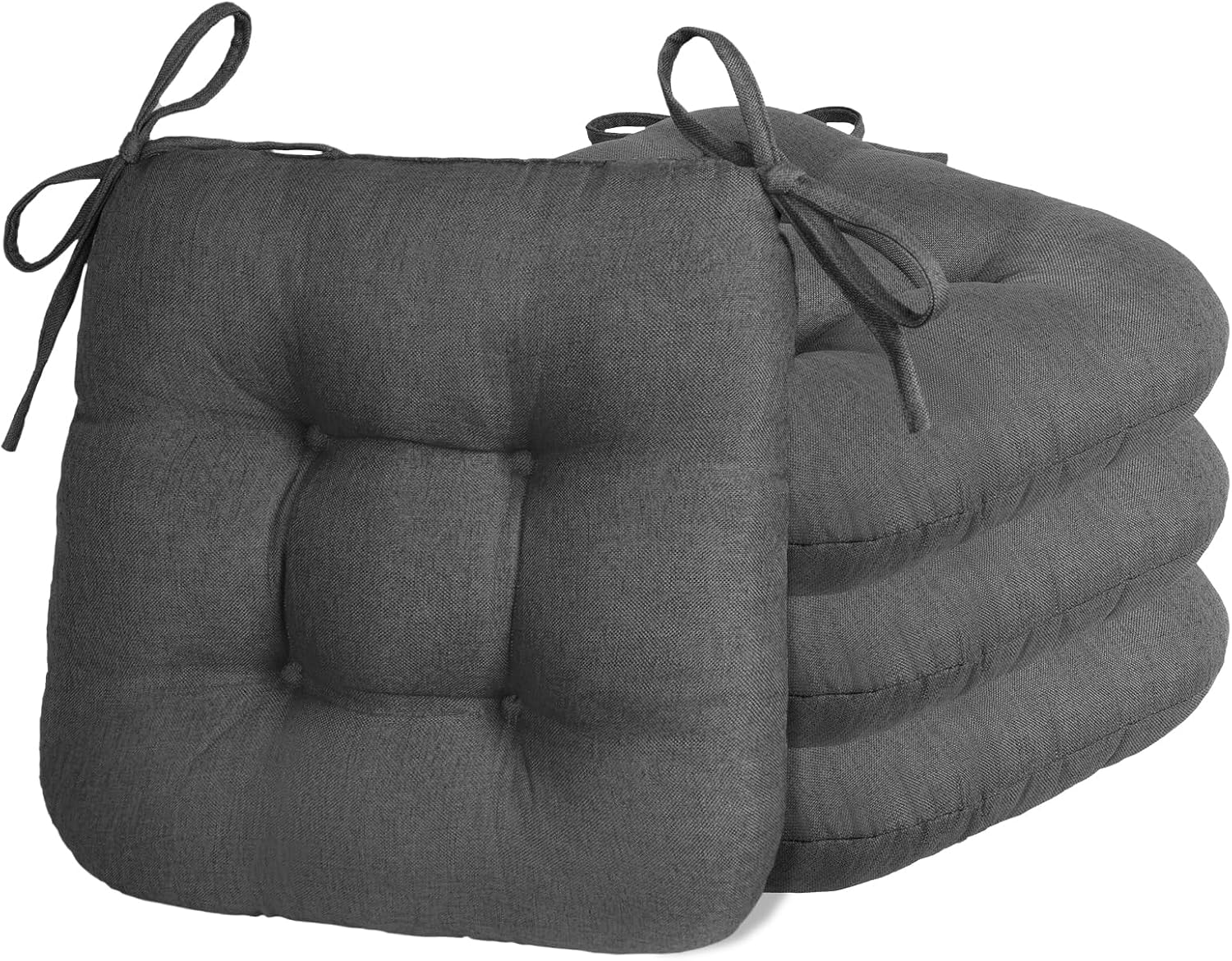 Detiblue Kitchen Counter Barstool Cushions Set of 4, 14"x14" Dinning