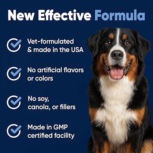 Miniatura 5 de Woofy Suplemento de salud de cadera y articulaciones de máxima fuerza para perros, con glucosamina, condroitina y MSM, 90 tabletas masticables suaves