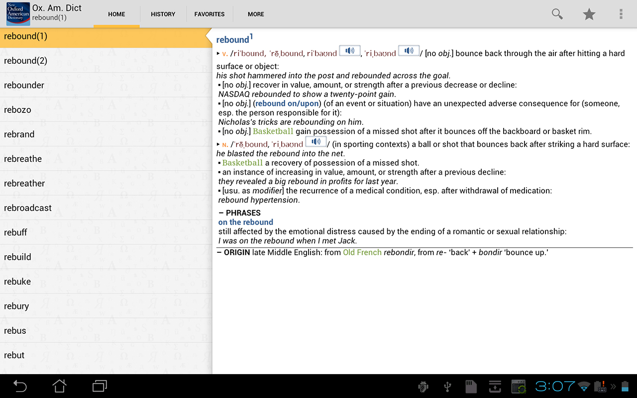 New Oxford American Dictionary with AudioAmazon.deAppstore for Android