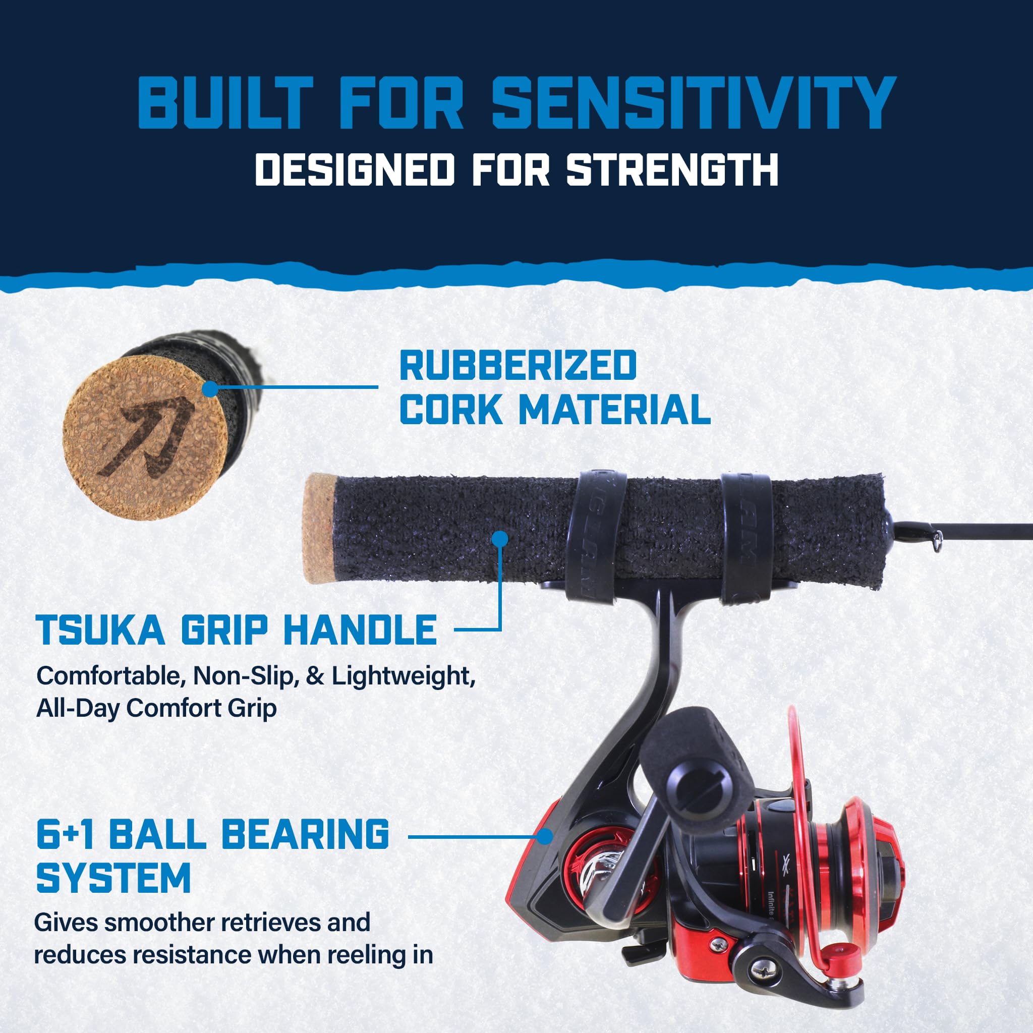 Amazon.com: Katana 30” Noodle Ice Fishing Rod & Reel Combo Amazon.com: Katana 30” Noodle Ice Fishing Rod & Reel Combo