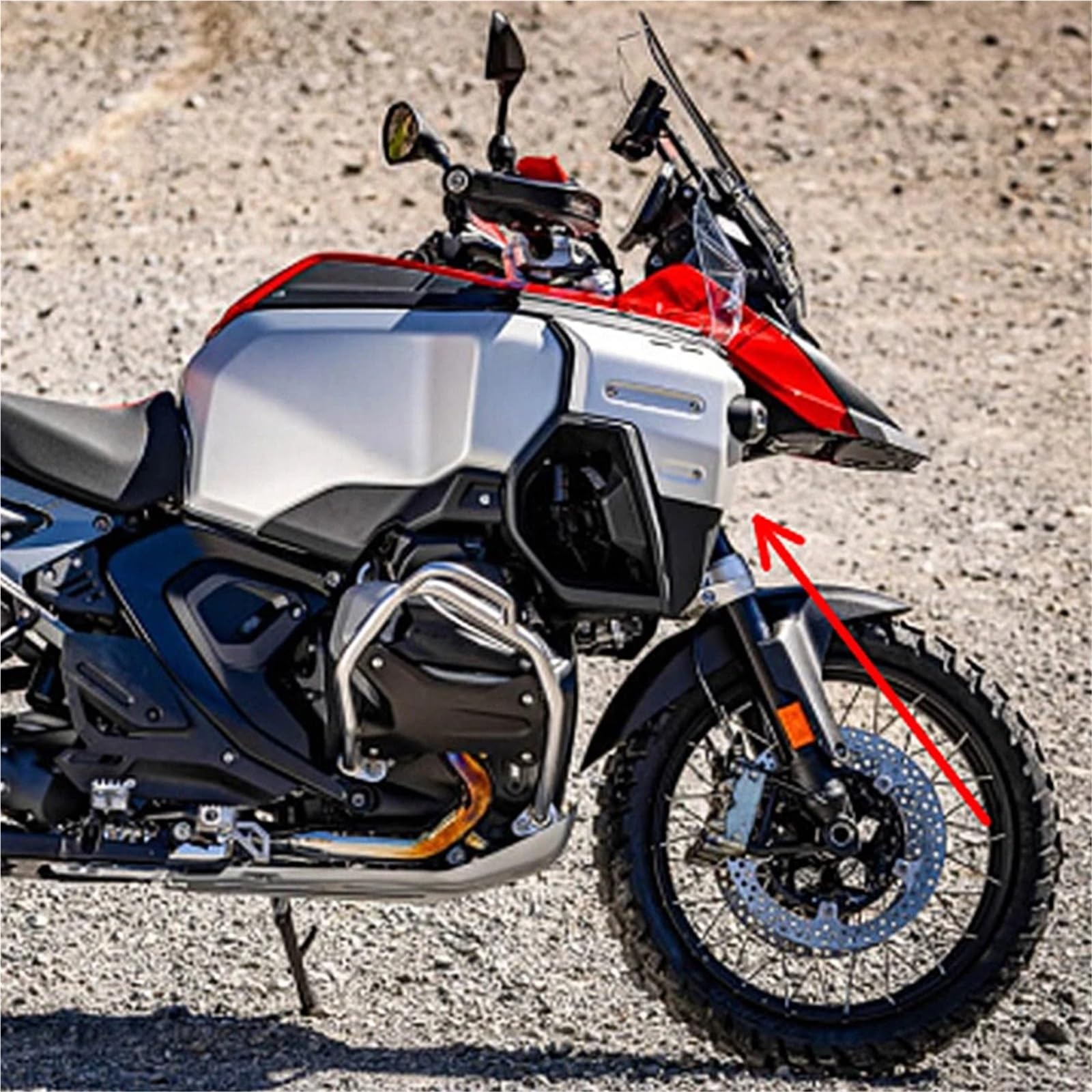 Osłona panelu chłodnicy Pasuje Do Motocykla BMW R1300GS R1300 GS ADV Adventure 2024-2026, Osłony Boczne Zbiornika Wody, Rama, Osłona Chłodnicy Osłona ochronna chłodnicy(1290SUPERADVENTURER 4)