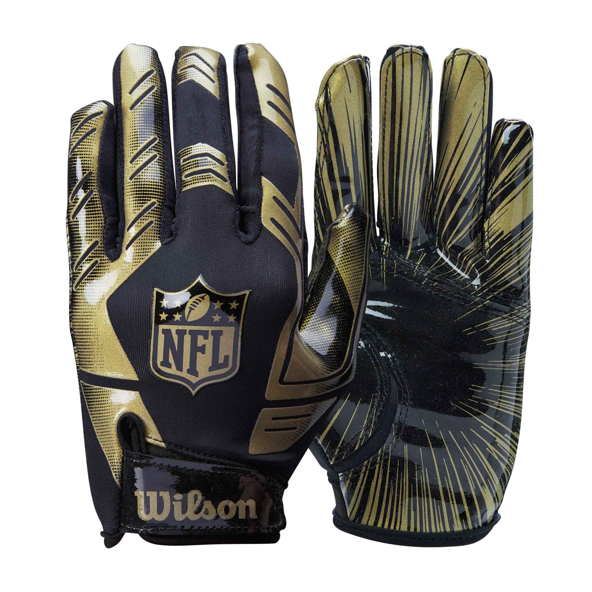 Wilson American Football Receiver-Handschuhe NFL Stretch FIT RECEIVERS Glove, Einheitsgröße