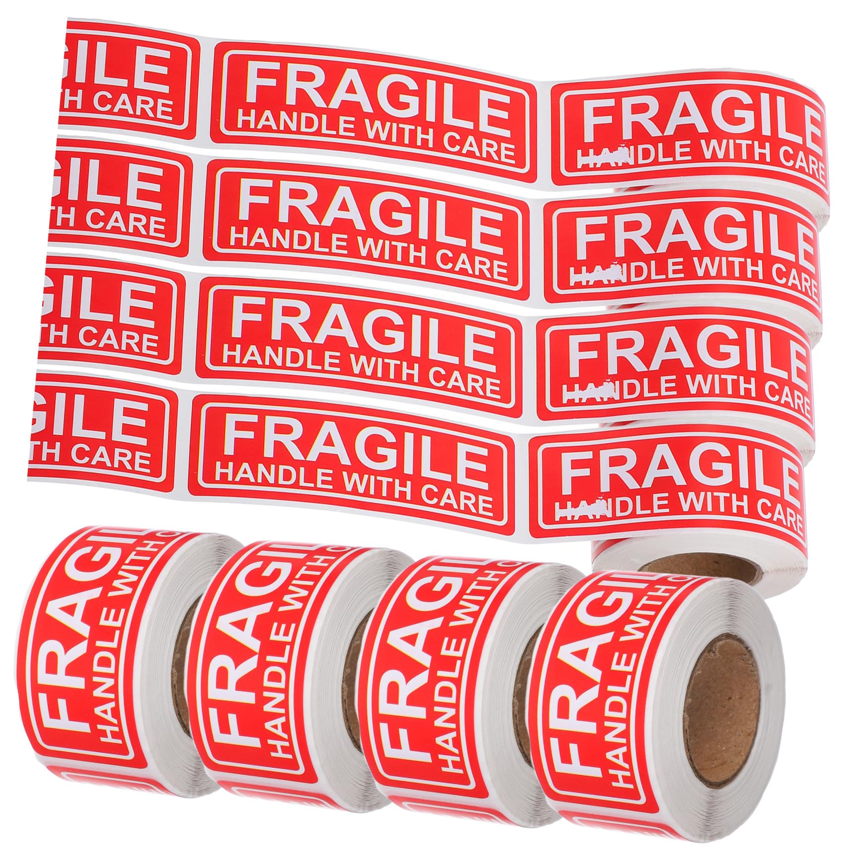 Etichette Adesive Fragili Sfuse 10 Di Etichette Adesive Di Avvertimento Per Imballaggi Di Spedizione