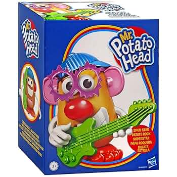 アメコミ Hasbro - HASBRO POTATO HEAD CLASSIC PIRATE SUID2 Mr. Potato Head Pirate Spud Action Figure, 11 Parts